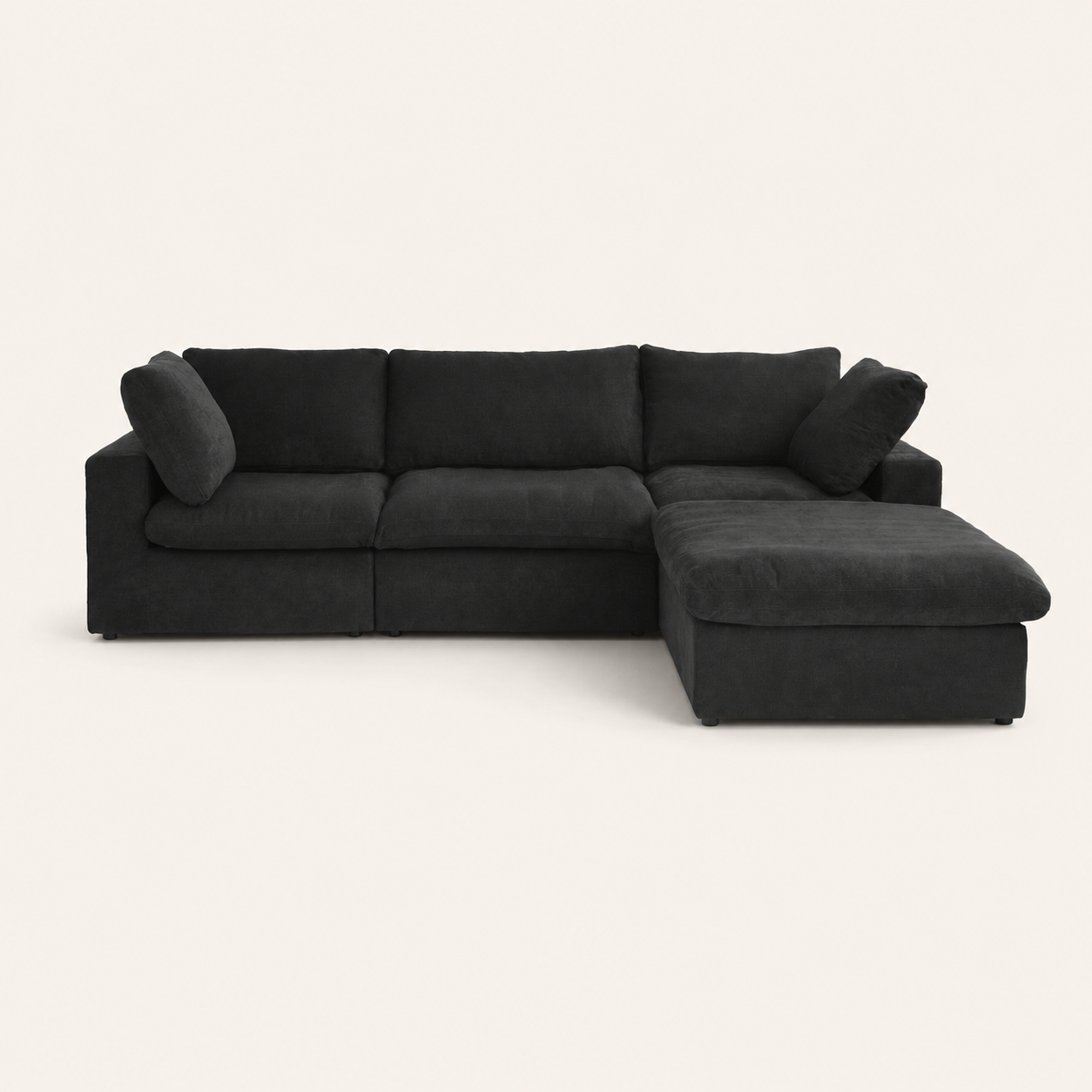 The Cove Slipcover Set 3-Seater with Ottoman