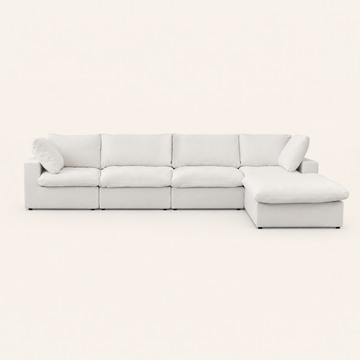 The Cove Slipcover Set 4-Seater with Ottoman