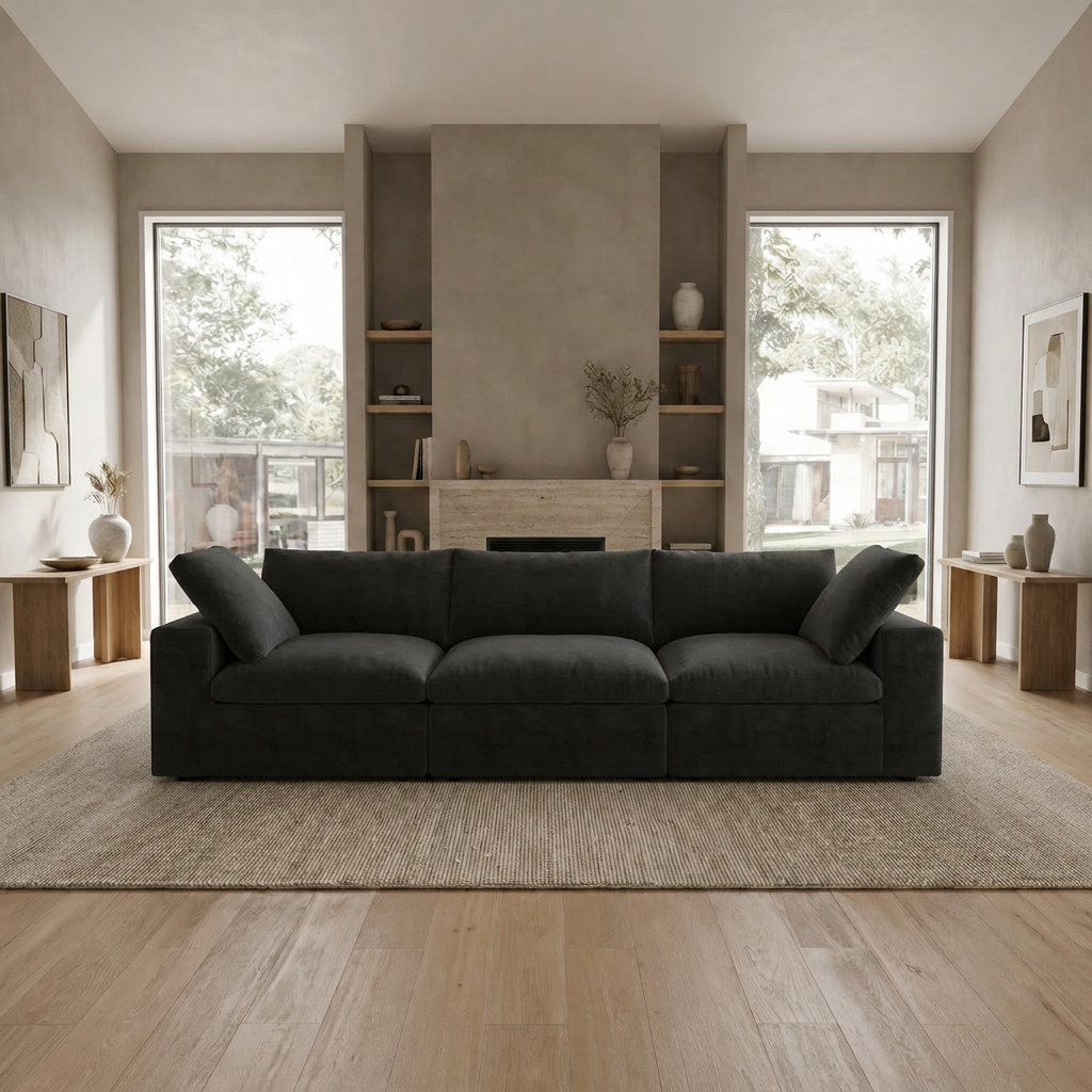 The Cove: 3-Seater Cloud Modular Sofa