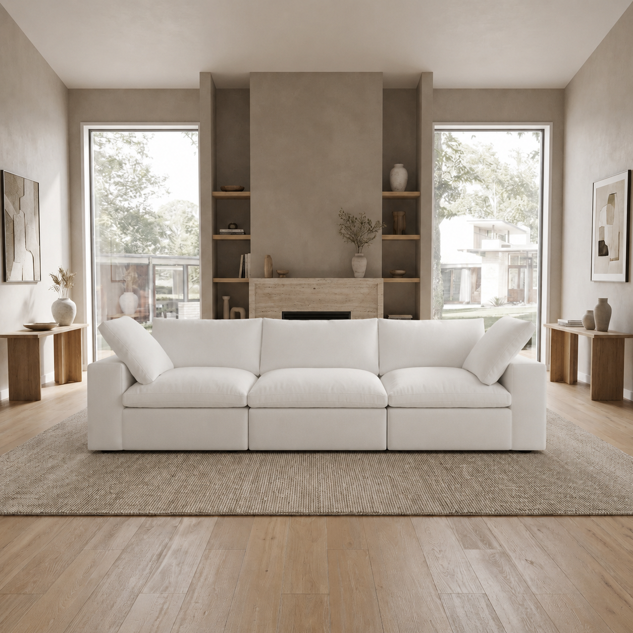 The Cove: 3-Seater Cloud Modular Sofa