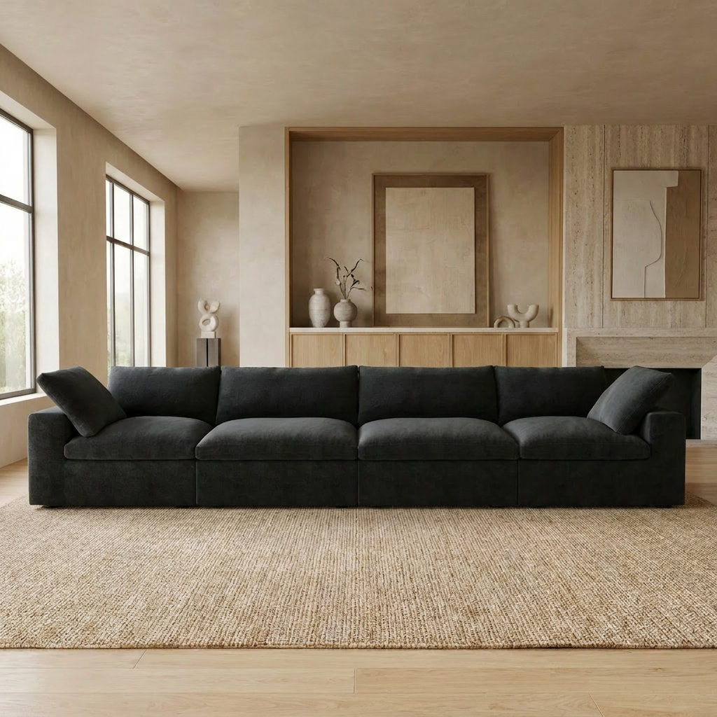 The Cove: 4-Seater Cloud Modular Sofa