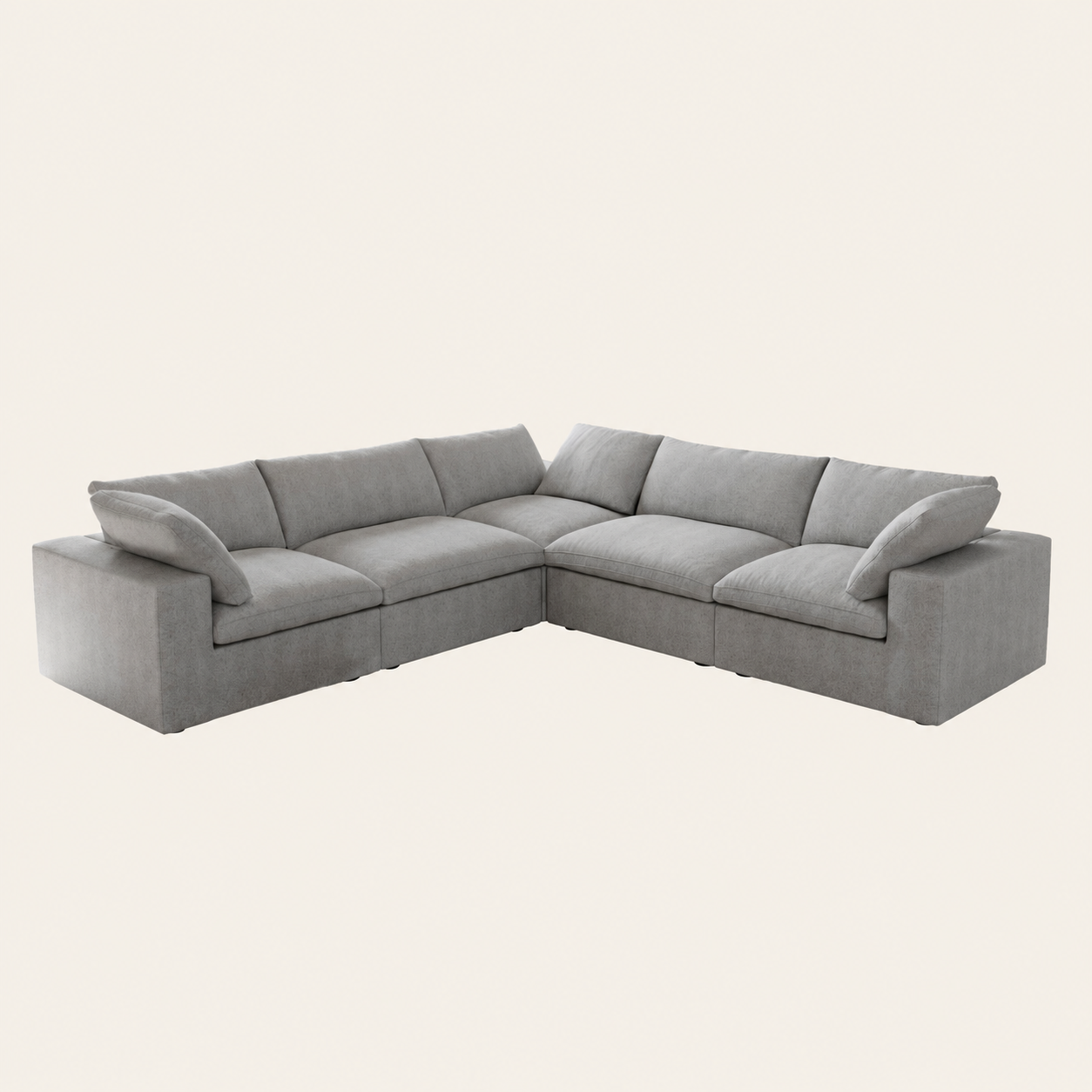 The Cove Slipcover Set 5-Seater Corner