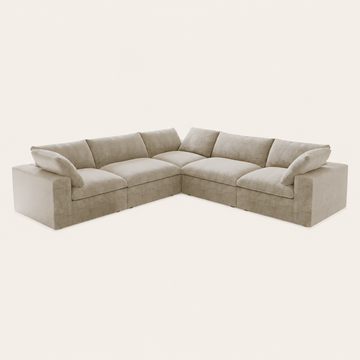 The Cove Slipcover Set 5-Seater Corner
