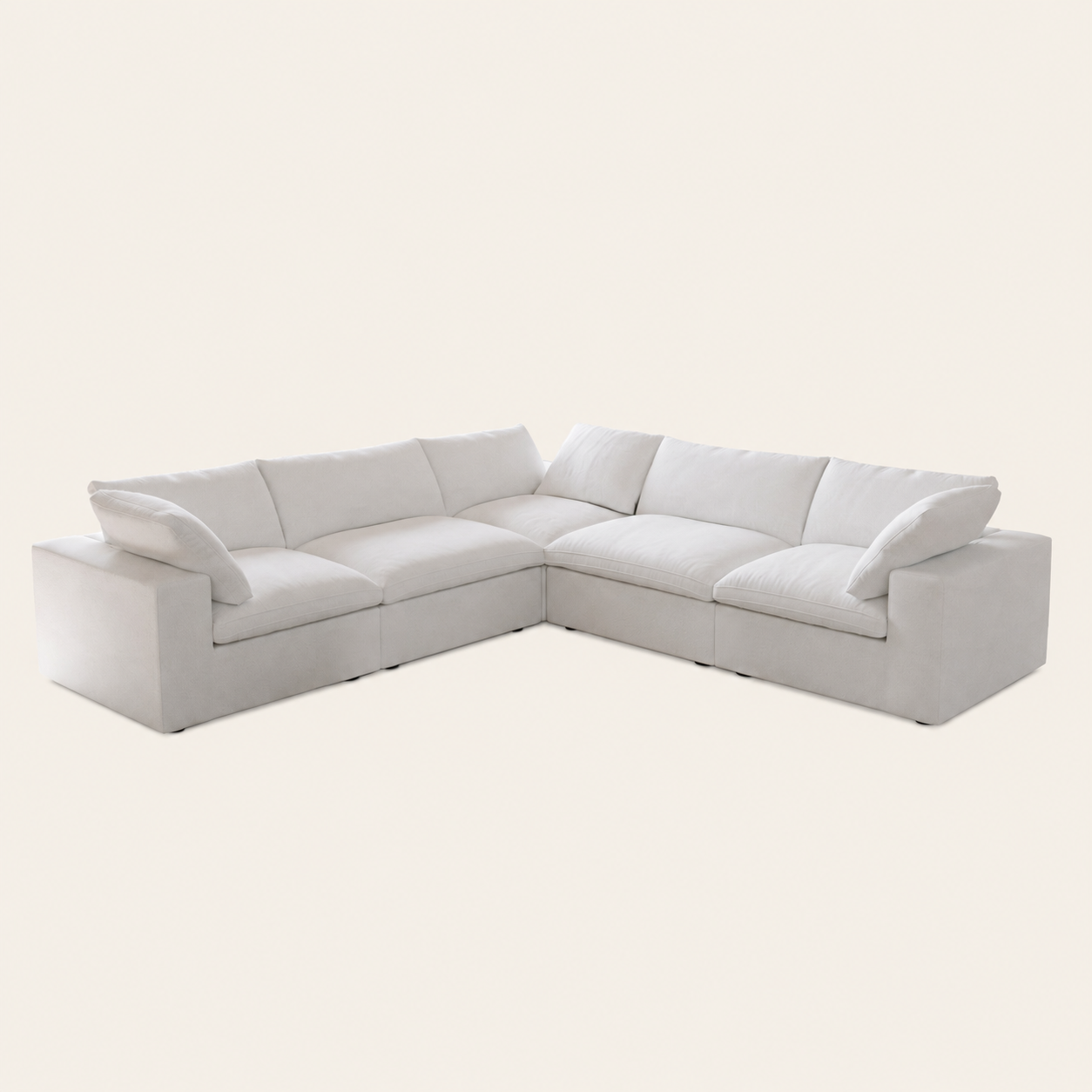The Cove Slipcover Set 5-Seater Corner