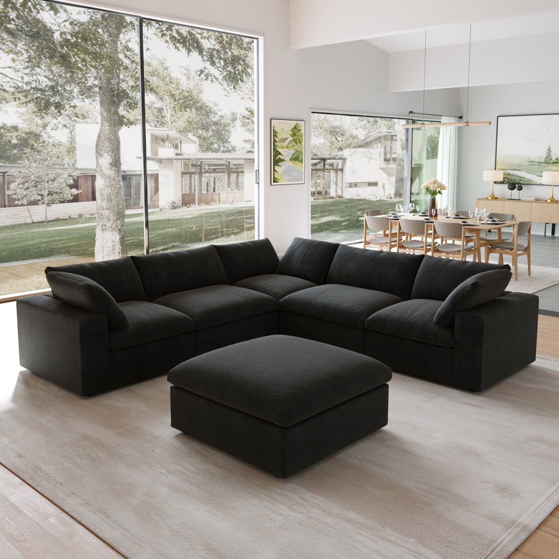 Classic Modular U Shape Sectional