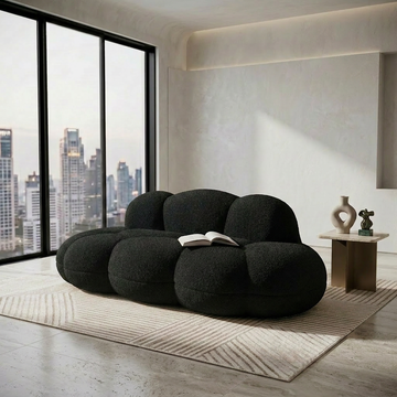Bubble Cloud Black