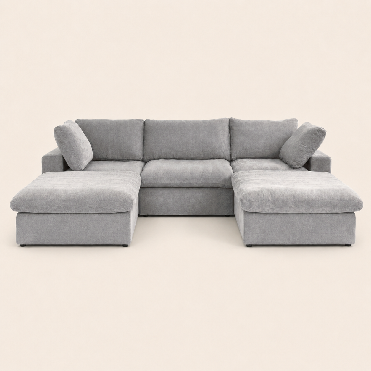 The Cove Slipcover Set 3-Seater with 2 Ottomans